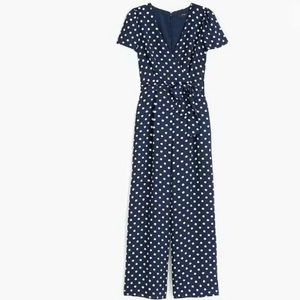 JCrew polka dot size 12 polka dot jumpsuit